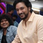 Gautham Karthik Instagram - Thank you @vistaspallavaram_official for hosting us during your International Woman's day event! 😊 Had an amazing time with you all. Thank you so much for showing me and the #1947August16 team so much love and support! Hope to visit you all again soon ❤️ 📸 : @dineoffcl @barath_freakz__ Hair: @hemalathahairandmakeup Vels University Pallavaram