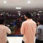 Gautham Karthik Instagram - Thank you @vistaspallavaram_official for hosting us during your International Woman's day event! 😊 Had an amazing time with you all. Thank you so much for showing me and the #1947August16 team so much love and support! Hope to visit you all again soon ❤️ 📸 : @dineoffcl @barath_freakz__ Hair: @hemalathahairandmakeup Vels University Pallavaram