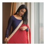 Gayathrie Instagram - For #Udanpaal promotions ✨ Styling : @shimona_stalin Outfit : @tamarachennai Photographer: @kanmaniphotography