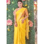 Hamida Khatoon Instagram - Spark like sunshine ☀️ 💛 Blouse:- @vedulaswardrobe Saree:- it’s a mom saree Hairstylist:- @gousiya_hairstylist #hamida #hamidakhatoonfans #hamidakhatoon #saree #indian #treditional #instagram #photoshoot #photooftheday #thursday