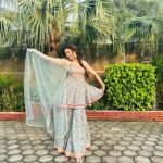 Hiba Nawab Instagram - Life is better when you laughing.. Dress by @gopivaiddesigns Chandigarh, India