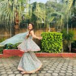Hiba Nawab Instagram - Life is better when you laughing.. Dress by @gopivaiddesigns Chandigarh, India