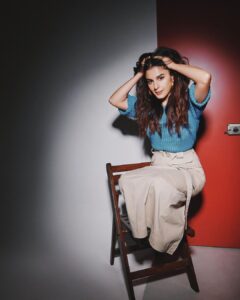 Isha Talwar Instagram - Keeping it playful !! 🏏

Wearing @lovebirds.studio 
Styled by @asulkr 
Shot by @aviraj 
Make-up @tado55 
Hair @kimberlyychu 
Shoes @londonrag_in 👠

#IPL #promotions