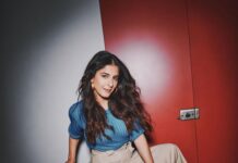 Isha Talwar Instagram - Keeping it playful !! 🏏 Wearing @lovebirds.studio Styled by @asulkr Shot by @aviraj Make-up @tado55 Hair @kimberlyychu Shoes @londonrag_in 👠 #IPL #promotions