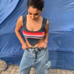 Isha Talwar Instagram – Blue on blue on blue 🥏

@studiokuko @tado55 @curiocottagejewelry 

Top @ripcurl_usa 
Bottoms by @dhruvkapoor 💙

#eventdiaries #scribbles #embroideredpants