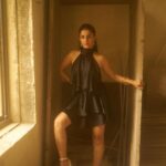 Isha Talwar Instagram - Eyes never lie chico ! Shot by @abhitabhkame Styled by @asulkr HMU @samson_lei Dress: @layrrd Accessories: @shoplune Shoes: @mango Location @thespace.juhu 🤍