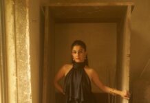 Isha Talwar Instagram - Eyes never lie chico ! Shot by @abhitabhkame Styled by @asulkr HMU @samson_lei Dress: @layrrd Accessories: @shoplune Shoes: @mango Location @thespace.juhu 🤍