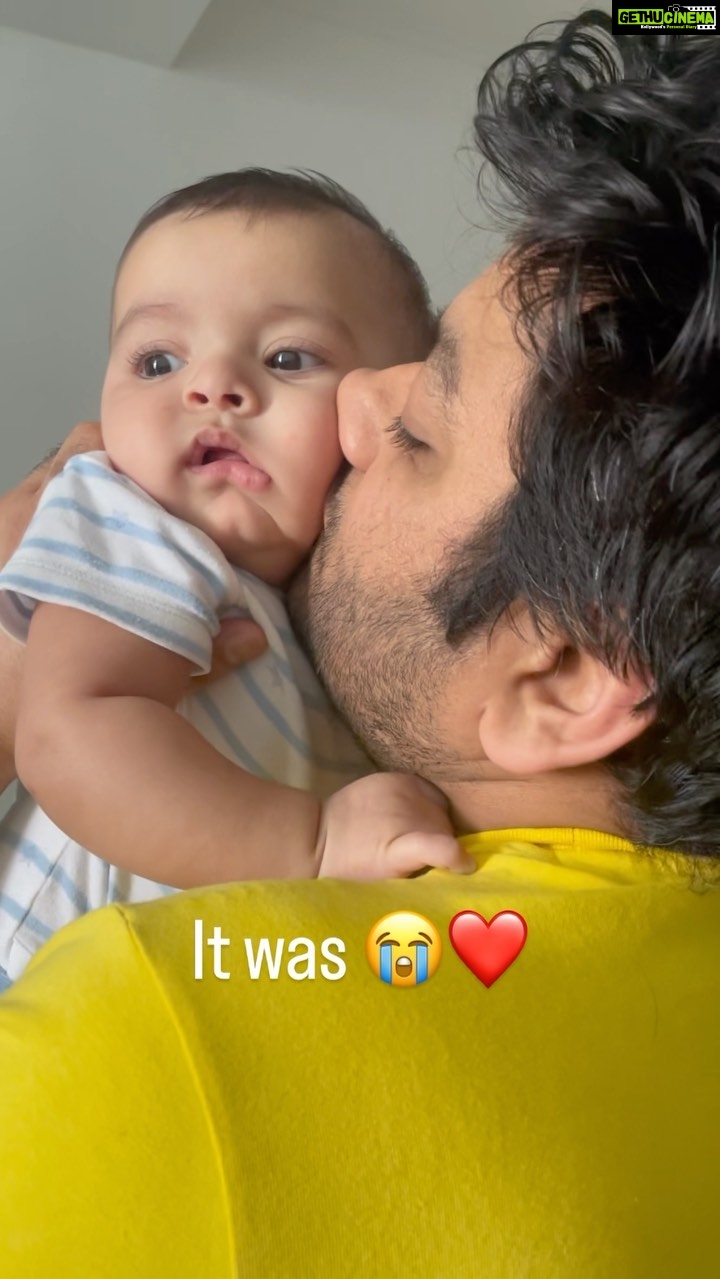 Ishaara Nair Instagram - That bittersweet feeling when your baby is no more a baby and is getting independent by the day and does not need you as much 😭❤️🧿 #bigboy