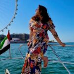 Ishaara Nair Instagram - ❤️🛥️ 📸: @spandan.pd thank you love ❤️ Dubai Marina