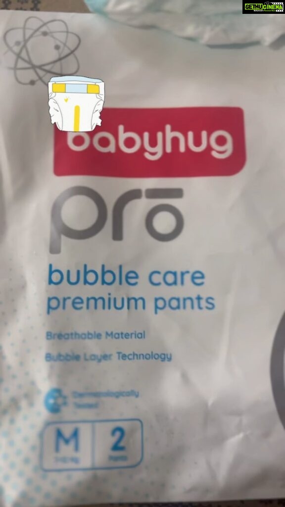 Ishika Singh Instagram - @babyhug Babyhug Diapers are Working wonders on my baby … it’s gives dryness upto 12hours and that’s enough for me to take it in my shopping cart 🤪am loving them and I totally recommend these diaper pants for every mommy . #diaper #mommy #mommylove #mommylife #momlife #momblogger #momproblems #diapered #babyhug #babyhugdiapers #babyhugdiaperpants #diaperpants