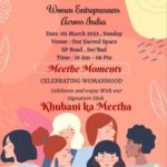Ishika Singh Instagram - Shop till u drop at WEAI do check out the yummy @meethemomentsdaily stall for guilt free indulgence #womenempowerment #womeninbusiness #womensupportingwomen #womensday #womeninbusiness #womenempoweringwomen