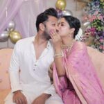 Ishita Dutta Instagram - Godh Bharai Ceremony ❤️ Some moments from the ceremony…Thankyou all for the warm wishes and blessings. ❤️ @mjayphotography_