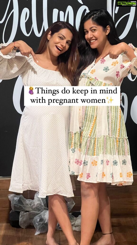 Ishita Dutta Instagram - Sometimes all we need is a lending ear, a helping hand , a lot of sensitivity and a few kind words :) #pregnancy #pregnancytips #kindness #bumpdiaries #pregnantfriends #ishitadutta #tanvithakker