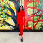 Ishita Dutta Instagram - #ootd ❤️❤️❤️ Outfit: @themamaprojectofficial Styling: @styling.your.soul Brand Pr: @socialpinncalepr