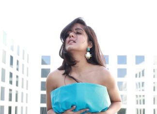 Ishita Dutta Instagram - Pet dukh raha hai high fashion pose 😝 Styled by: @styleitupbyaashna Shot by: @xbullsnaps Outfit: @thefeminiquestore Earrings: @johoriindia Makeup: @punya.makeupandhair Hair: @divyachaudhary024 Location: @pullmannewdelhiaerocity