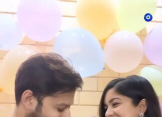 Ishita Dutta Instagram - Namkaran Ceremony of our little one ❤️ Vaayu Sheth 🧿 Thankyou for all the love and blessings 🙏