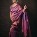 Ishita Dutta Instagram - Piya toh se…. 💜💜💜 Did I not say that am absolutely obsessed with this colour and this beautiful saree from @karagiri_ethnic Styled by: @styleitupbyaashna Outfit: @karagiri_ethnic Makeup: @makeoverbysejalthakkar Hair: @kamalpalanhairstylist Shot by: @kakali_das_photography @deepak_das_photography