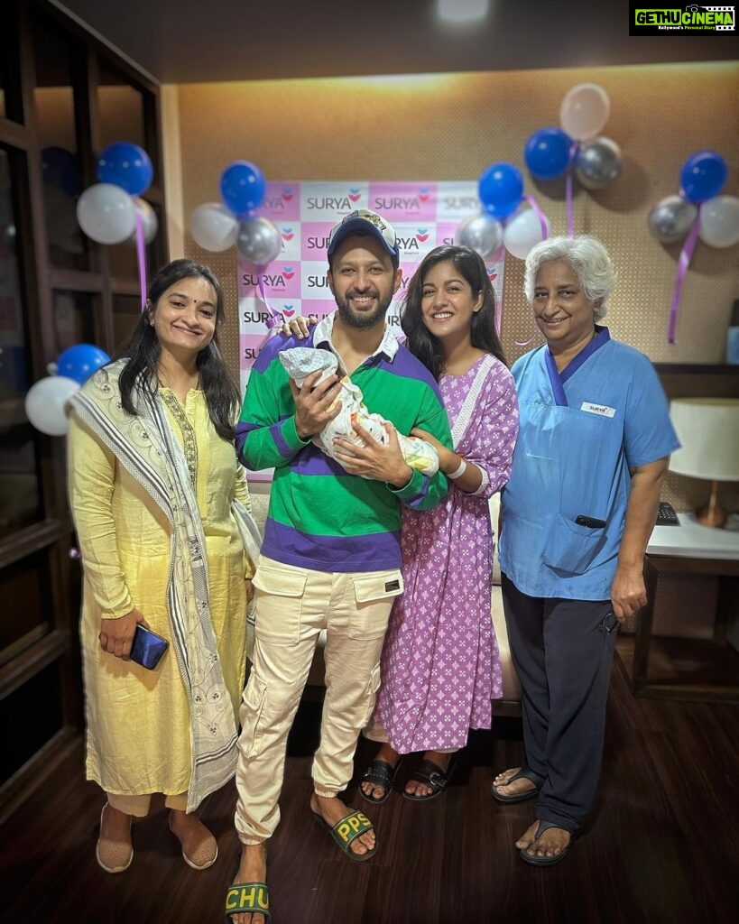 Ishita Dutta Instagram - A special Thankyou to all my doctors Dr Vinita Salvi, Dr Avasthi, Dr Ami and the entire team at Surya Hospital for making this journey so so smooth and for taking such good care. @vatsalsheth