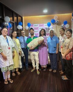 Ishita Dutta Instagram - A special Thankyou to all my doctors Dr Vinita Salvi, Dr Avasthi, Dr Ami and the entire team at Surya Hospital for making this journey so so smooth and for taking such good care.

@vatsalsheth