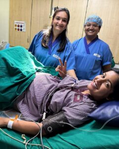 Ishita Dutta Instagram - A special Thankyou to all my doctors Dr Vinita Salvi, Dr Avasthi, Dr Ami and the entire team at Surya Hospital for making this journey so so smooth and for taking such good care.

@vatsalsheth