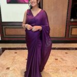 Ishita Dutta Instagram - What a fun night with my fav @vatsalsheth Yes I am officially obsessed with this color and yes you will see me in this shade till I get over it 😝 Styled by @natashaabothra With @mausmi_mitra_ Saree @swtantraofficial @entertainmenttleo9 Jewellery @miranabymegha Potli @potlighar Vatsal’s outfit @_umangmehta