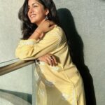Ishita Dutta Instagram - Taking in all the vitamin D before the monsoons hit ☀️ Outfit: @zubeida_diaries Styling: @styling.your.soul Brand Pr: @socialpinnaclepr
