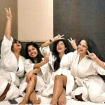 Ishita Dutta Instagram - Now that’s what I call a perfect weekend getaway ❤️ Fun, Food, and late night conversations and a much needed break from our day to day life ❤️❤️❤️ Thankyou @holidayinnmumbai for the perfect weekend staycation and pampering us with only the best. If you are looking for good food, great service and a quick getaway then this is the place to go to… @univisionphotography @curlycurvybrowngirl @beenthere_donethat2018 @kirtipanchal @ramya.balan