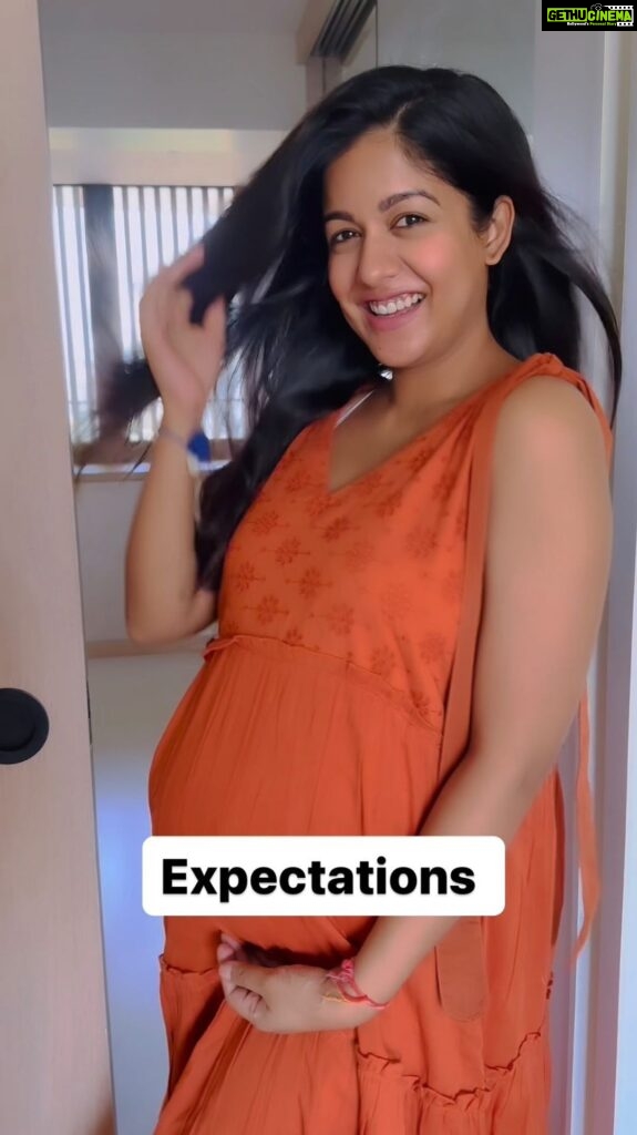 Ishita Dutta Instagram - Expectations Vs Reality 🤪 @chikari_by_prerna