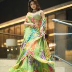 Iswarya Menon Instagram – Grace over everything 💚🧡 
.
📷 @ganeshpeddireddy 
Stylist- @saranya_raov
Outfit: @taavareclothing
Accessories: @treasureboxoriginals
Styling assistant- @_anok_ok 
Makeup- @munna_bridal_makeup
Hair- @sknsankar