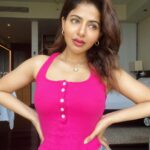 Iswarya Menon Instagram - Can’t say no to PINK ever 💖