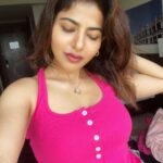 Iswarya Menon Instagram - Can’t say no to PINK ever 💖