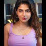 Iswarya Menon Instagram - Adding some purple on your feed this Sunday 💜 Have a happy weekend you all 💋 . 📷 @storiesbypreetham Mua @jayamukeshmenon @svahofficial