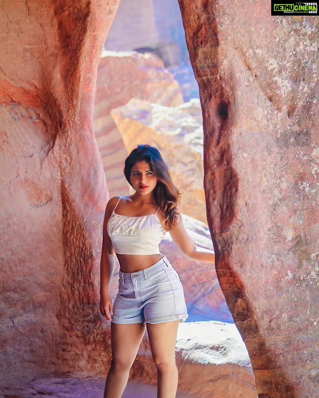 Iswarya Menon Instagram - Amongst the blushing pink sandstones 💖 . @moh_alhomedi