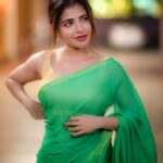 Iswarya Menon Instagram - இனிய தமிழ் புத்தாண்டு நல்வாழ்த்துக்கள் 🙏🏻💚 . . 📷- @camerasenthil @ivalinmabia @jeevithamakeupartistry