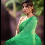 Iswarya Menon Instagram - இனிய தமிழ் புத்தாண்டு நல்வாழ்த்துக்கள் 🙏🏻💚 . . 📷- @camerasenthil @ivalinmabia @jeevithamakeupartistry