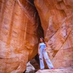 Iswarya Menon Instagram - One of the seven wonders of the world 🌎 Petra you were truly magnificent 💙🤎 . Thank you @moh_alhomedi for these gorgeous pictures 🌟