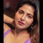 Iswarya Menon Instagram - Adding some purple on your feed this Sunday 💜 Have a happy weekend you all 💋 . 📷 @storiesbypreetham Mua @jayamukeshmenon @svahofficial
