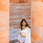 Iswarya Menon Instagram - Amongst the blushing pink sandstones 💖 . @moh_alhomedi
