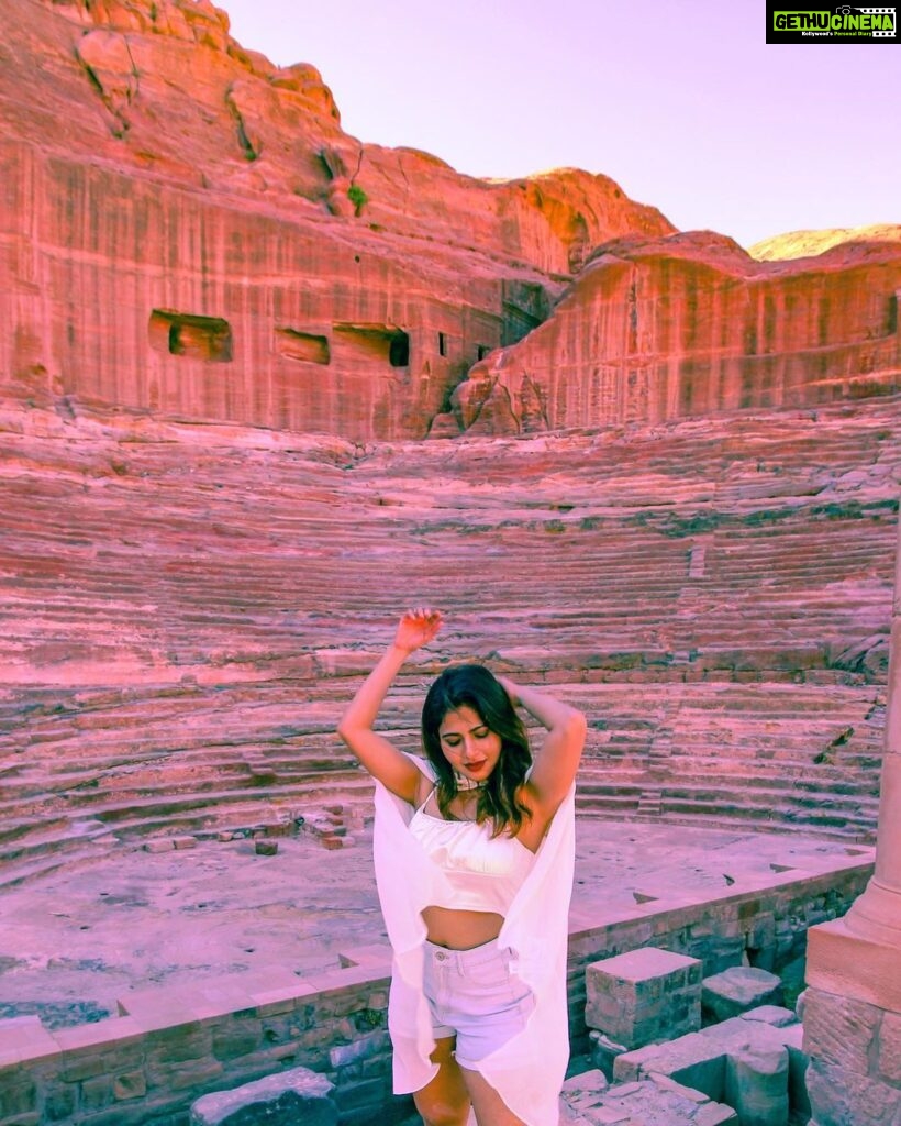 Iswarya Menon Instagram - Amongst the blushing pink sandstones 💖 . @moh_alhomedi
