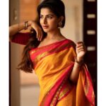 Iswarya Menon Instagram – Wishing all of you a happy Pongal & a prosperous Makar Sankranthi 💛 
.
.
@camerasenthil 
@jeevithamakeupartistry 
@ivalinmabia