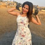 Iswarya Menon Instagram – Sunset by the Dead Sea 🌅🌊
.
#deadseajordan