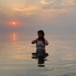 Iswarya Menon Instagram – Sunset by the Dead Sea 🌅🌊
.
#deadseajordan