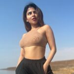Iswarya Menon Instagram – Salty winds & messy hair 🤌🏼
.
#deadsea #jordan