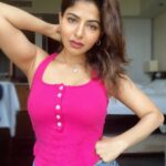 Iswarya Menon Instagram - Can’t say no to PINK ever 💖