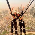 Iswarya Menon Instagram - “Edge walk” literally 😳 Never knew that walking & swinging on the edge of an open building wil be fun 😳 . @gtholidays.in ♥️ Karthik & @rajeesh_raju_ thank you for making my #dubai experience truly amazing.