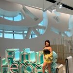 Iswarya Menon Instagram - Thank you @gtholidays.in for ensuring mum & I are having an incredible time at #dubai 💕🏆 . #mumdaughtervacay #futuremuseumdubai
