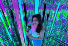 Iswarya Menon Instagram - In a parallel universe 🌈🎨 . @gtholidays.in @fahil_hakkim . #ayauniverse #dubai AYA Universe
