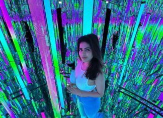 Iswarya Menon Instagram - In a parallel universe 🌈🎨 . @gtholidays.in @fahil_hakkim . #ayauniverse #dubai AYA Universe