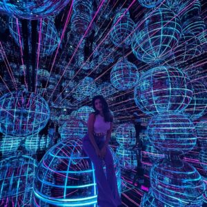 Iswarya Menon Instagram - In a parallel universe 🌈🎨 . @gtholidays.in @fahil_hakkim . #ayauniverse #dubai AYA Universe