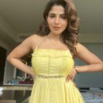 Iswarya Menon Instagram – Just incase you miss me 😋💛 
.

Stylist- @saranya_raov
Outfit: @arka_by_divya_kanigalupula
Styling assistant- @_anok_ok 
Hair- @sknsankar